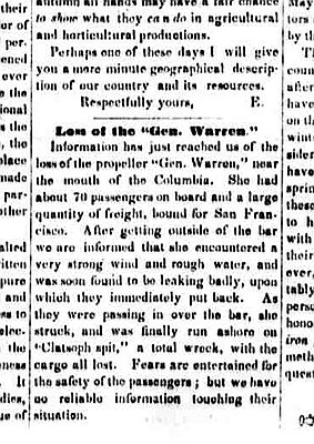 Wreck of the General Warren (ship)