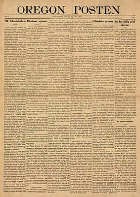 Oregon Posten