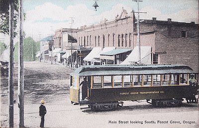 Forest Grove streetcar system