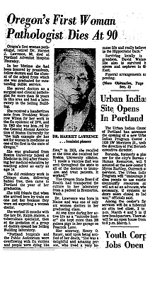 Harriet Lawrence (1883-1974)