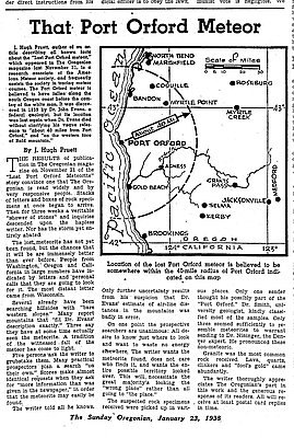 Port Orford Meteorite Hoax
