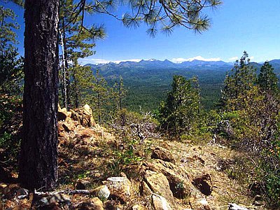 Siskiyou Mountains in Oregon