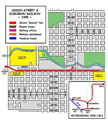 Union streetcar system
