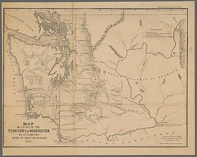 Creation of Washington Territory, 1853