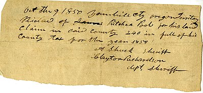 Oregon Donation Land Law