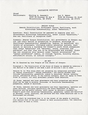 Oregon Citizens Alliance