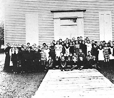 Salem's Colored School and Little Central